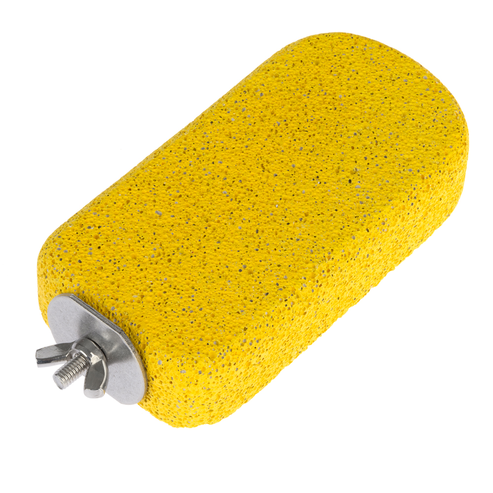 TIAKI szeroki drążek do siedzenia dla ptaków, z pumeksu - Dł. x szer. x wys.: 13,5 x 7 x 2,8 cm miniaturka