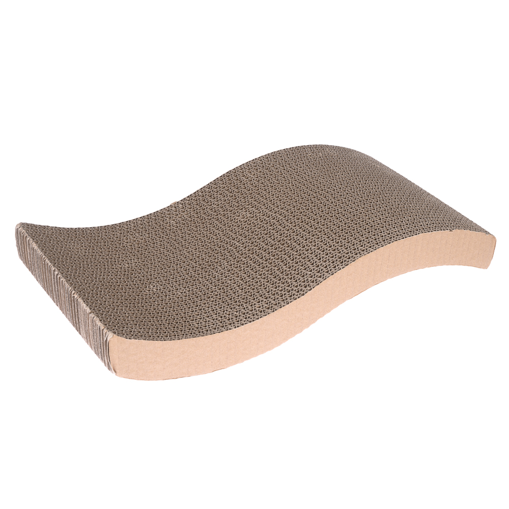 zooplus Basics falisty drapak dla kota - Dł. x szer. x wys.: 40 x 20 x 7,5 cm miniaturka