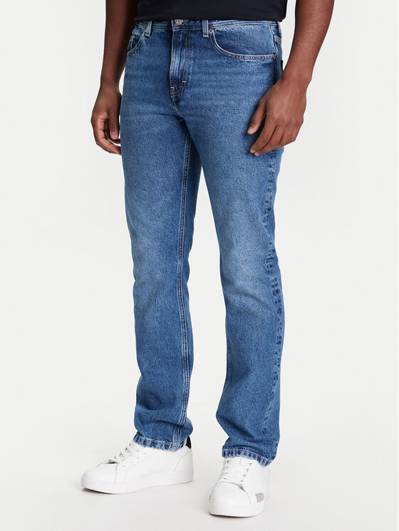 KARL LAGERFELD Jeansy 265840 553875 Niebieski Slim Fit