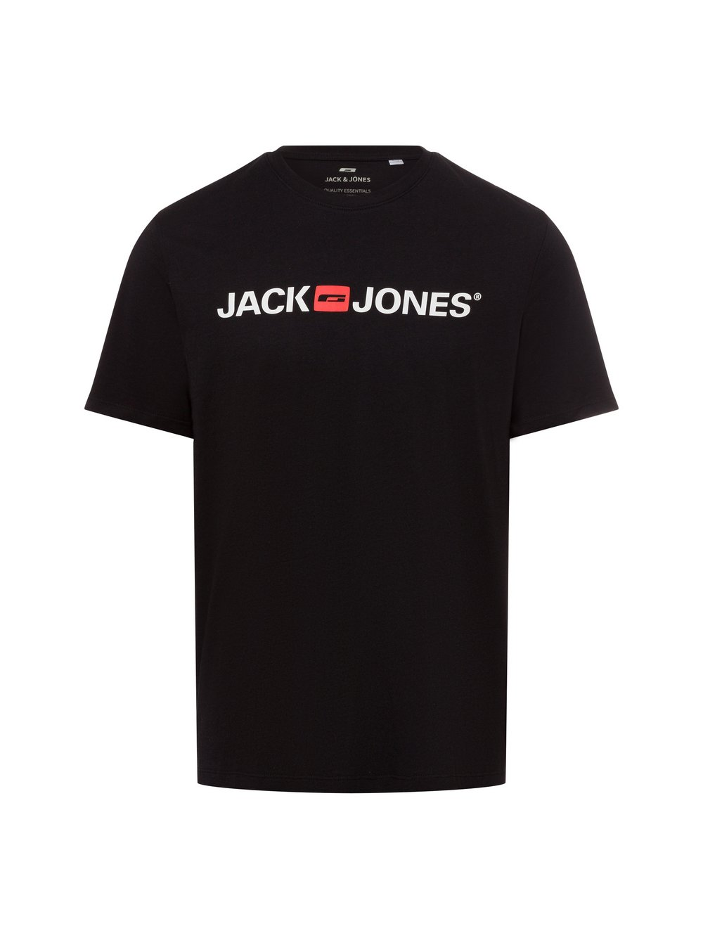 Jack & Jones T-shirt męski Mężczyźni Dżersej czarny, S