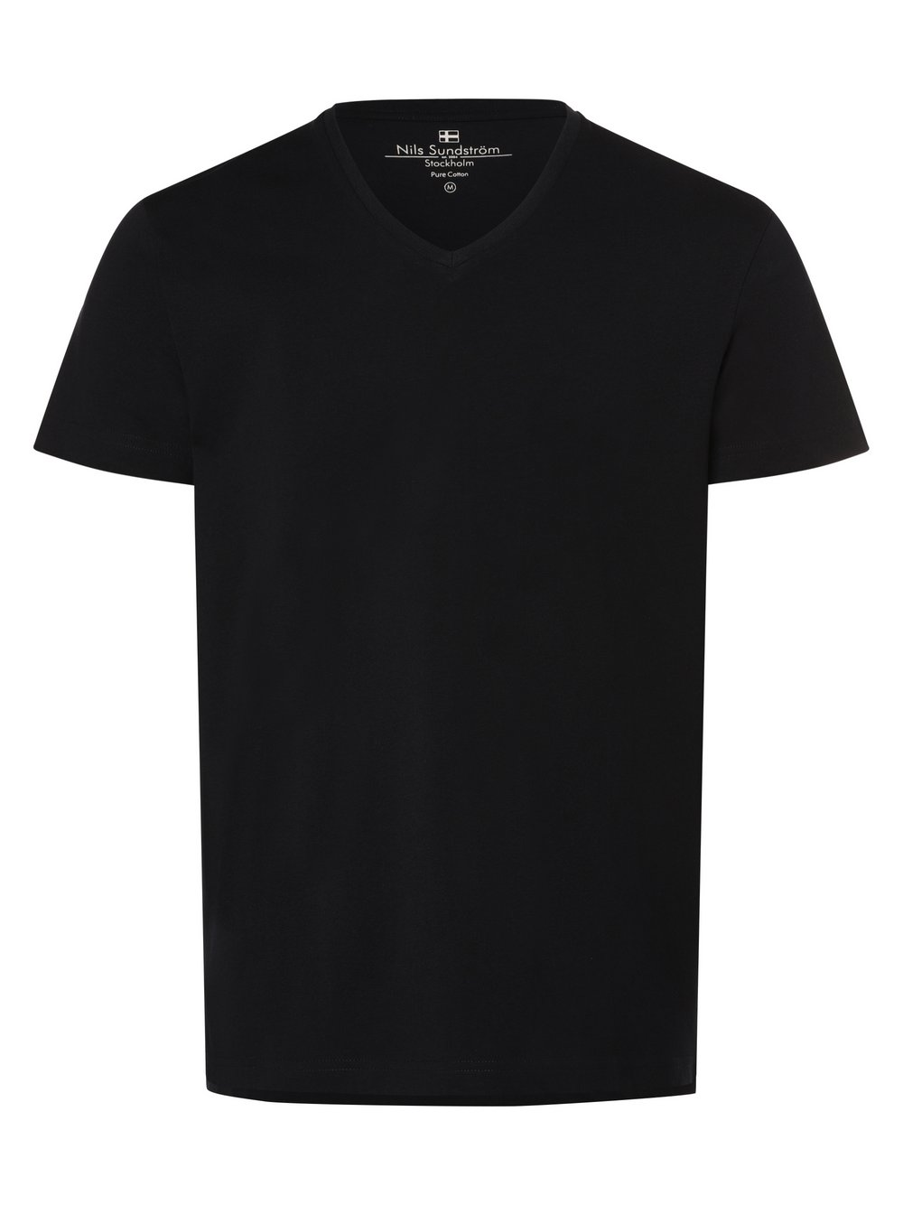 Nils Sundström T-shirt męski Mężczyźni Dżersej niebieski, S