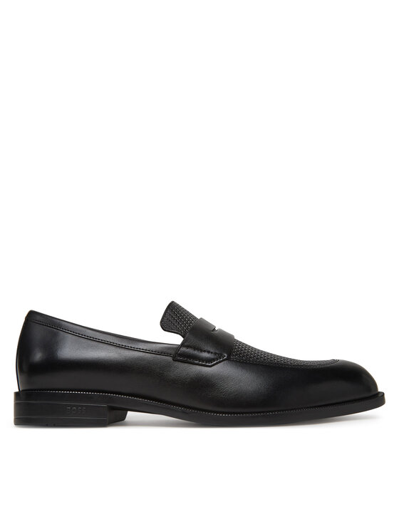 BOSS Loafersy Tayil_Loaf_ltmxwv 50541717 Czarny
