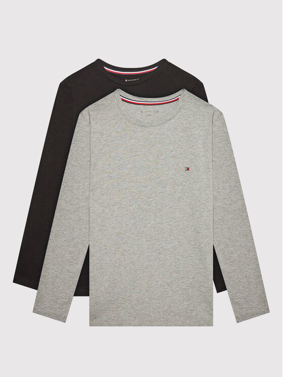 Tommy Hilfiger Komplet 2 bluzek UB0UB00309 Kolorowy Regular Fit
