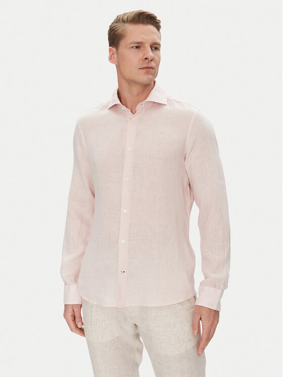 JOOP! Koszula 17 JSH-146Pai-W 30046075 Różowy Slim Fit