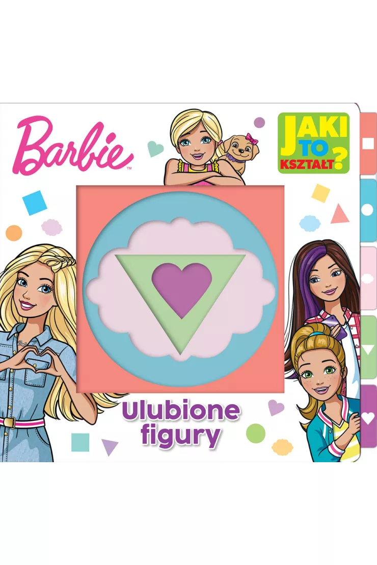 Jaki to kształt? Ulubione figury. Barbie
