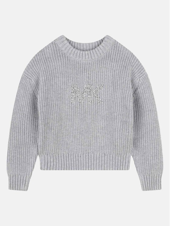 MICHAEL KORS KIDS Sweter R30162 M Szary Regular Fit