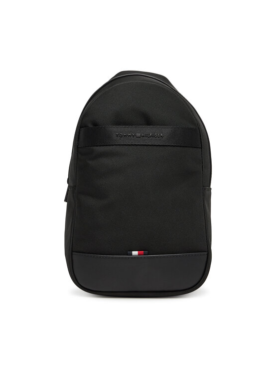 Tommy Hilfiger Plecak Th Nylon Travel Sling Bag AM0AM13572 Czarny