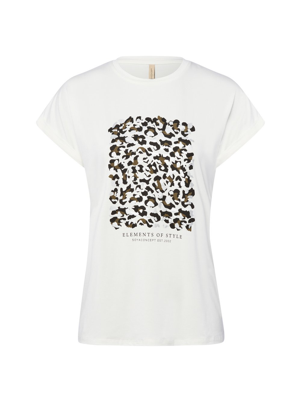 soyaconcept® Koszulka damska SC-Marica Kobiety Sztuczne włókno biały, XXL