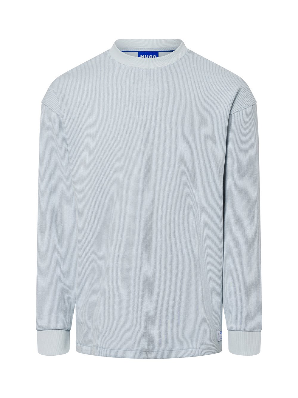 HUGO BLUE Bluza męska - Nuwolo Mężczyźni niebieski, XL