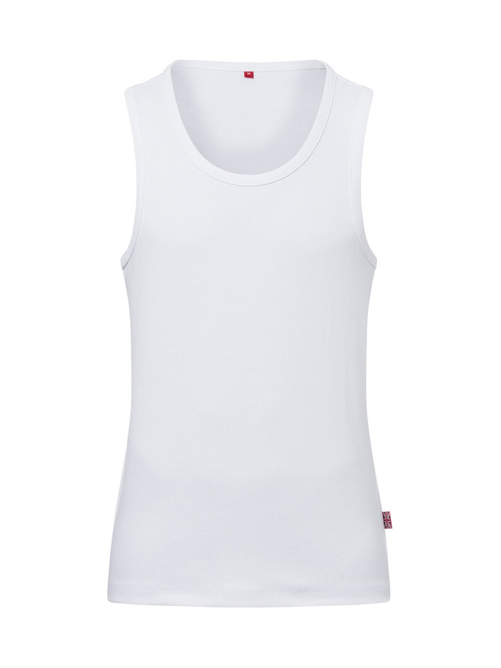 Finshley & Harding London Tank top męski Mężczyźni Bawełna biały, XL