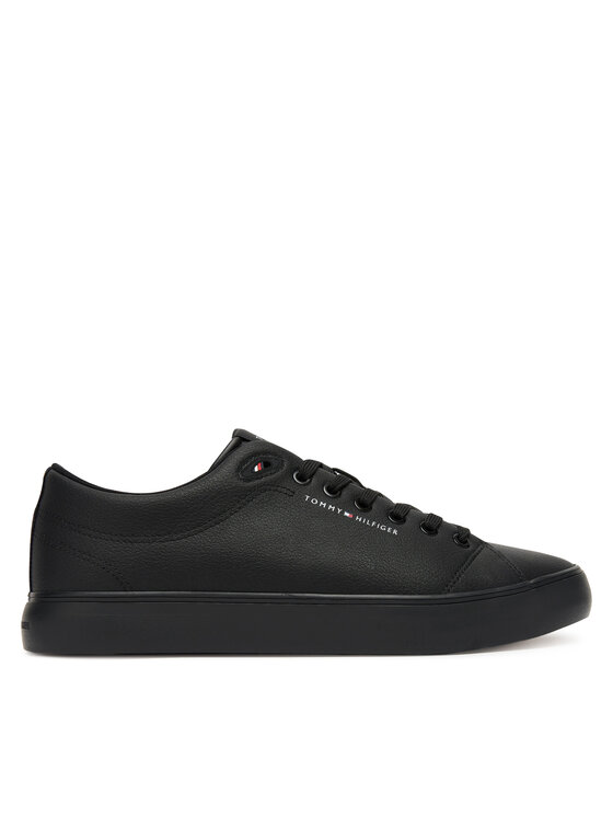 Tommy Hilfiger Sneakersy Th Hi Vulc Core Low Ii Ess FM0FM05511 Czarny