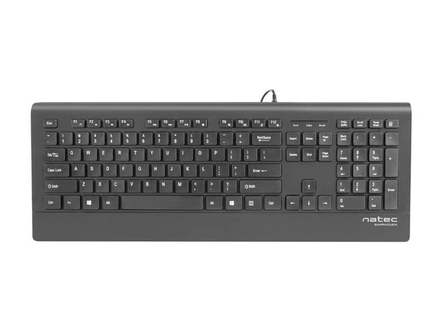 Klawiatura BARRACUDA Slim USB