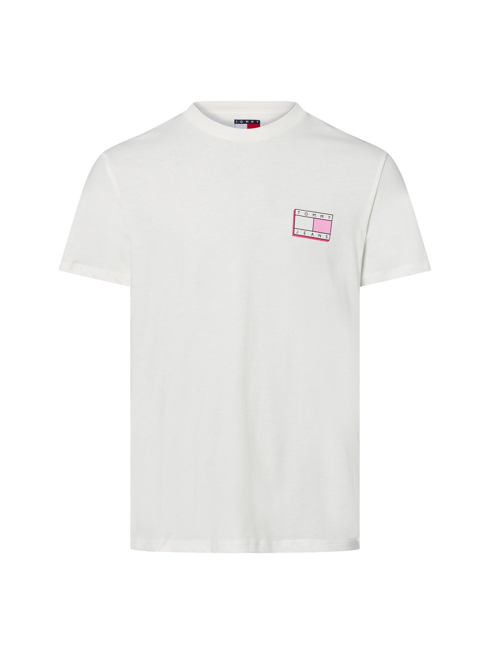 Tommy Jeans Koszulka męska Mężczyźni Bawełna biały, XL