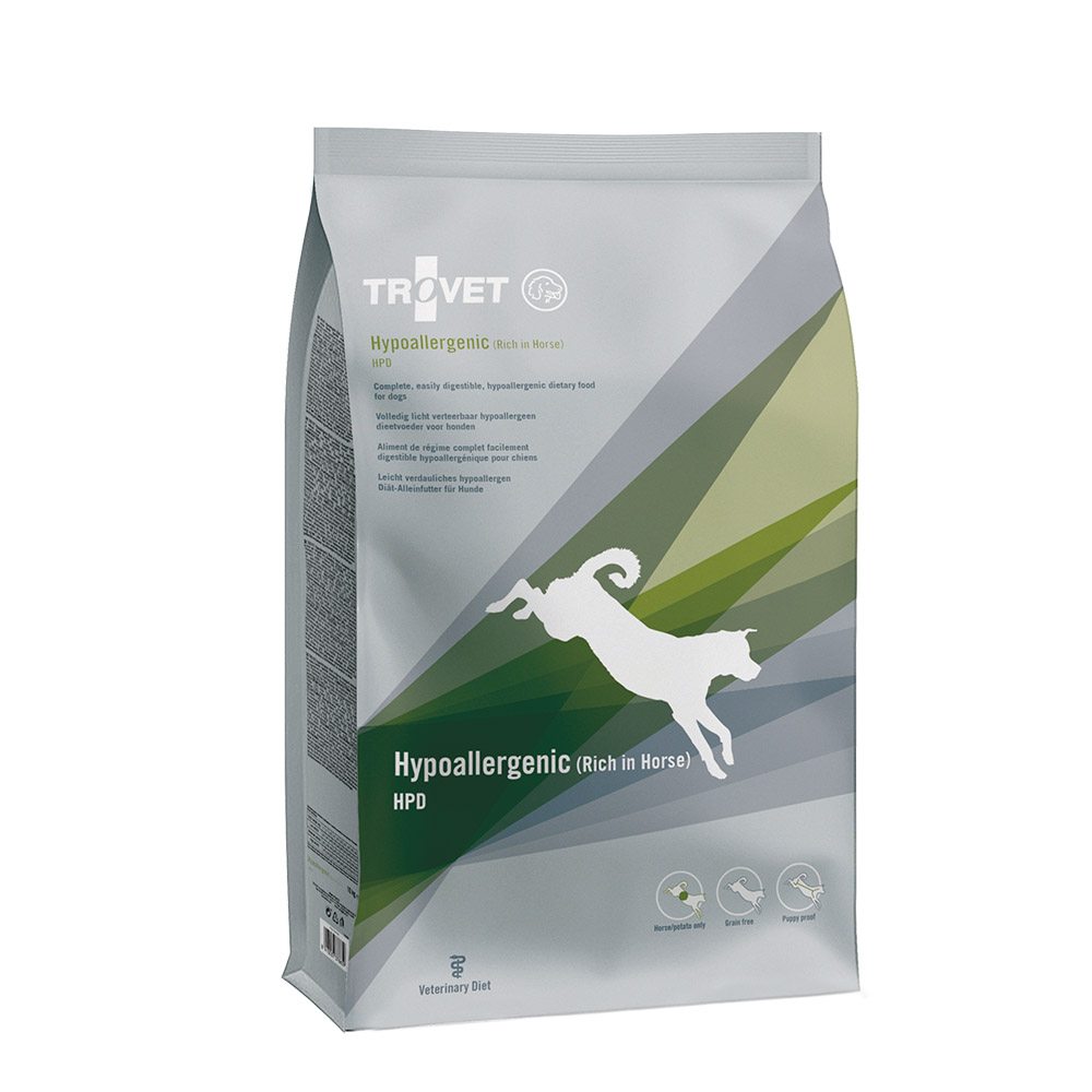 Trovet Hypoallergenic Horse Dog Food HPD, konina - 10 kg