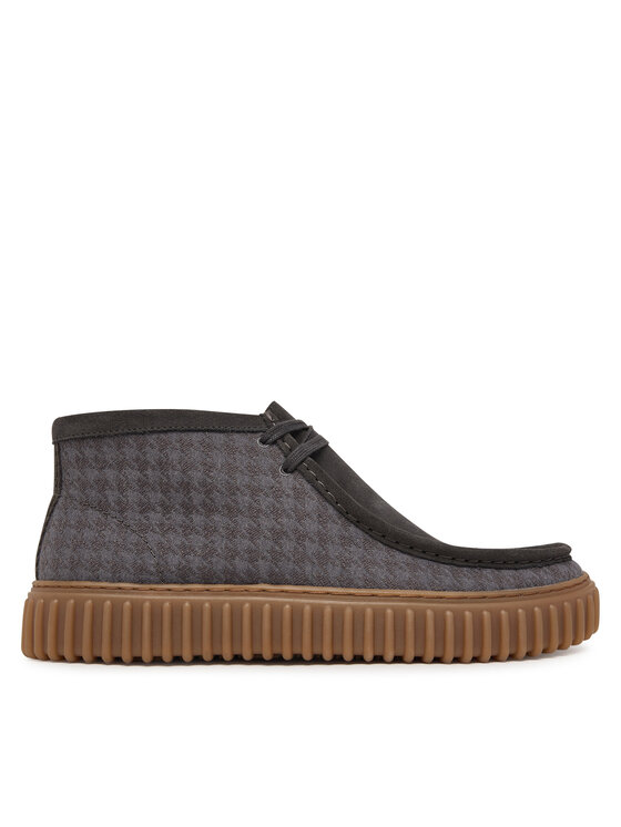 Clarks Trzewiki Torhill Hi 26183426 Szary