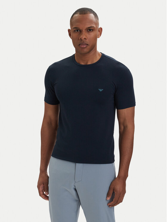 Emporio Armani Underwear T-Shirt EM000379 AF18895 UB102 Granatowy Regular Fit