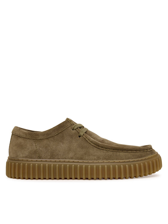 Clarks Półbuty Torhill Lo 26187378 Zielony