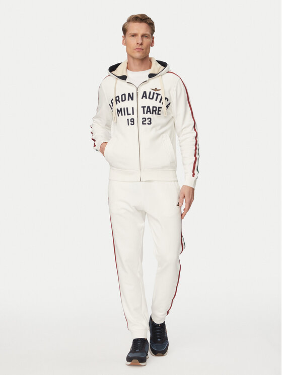 Aeronautica Militare Dres 261TF0107UF00677 Biały Regular Fit