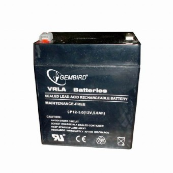 AKUMULATOR ŻELOWY DO UPS 12V/5AH UNIWERSALNY GEMBIRD