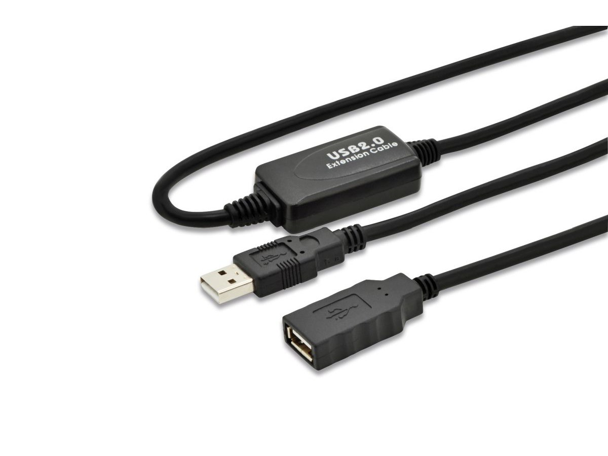 Digitus Aktywny przedłużacz (repeater) USB 2.0, dł. 15m