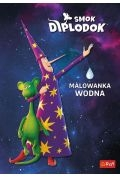Smok Diplodok. Malowanka wodna