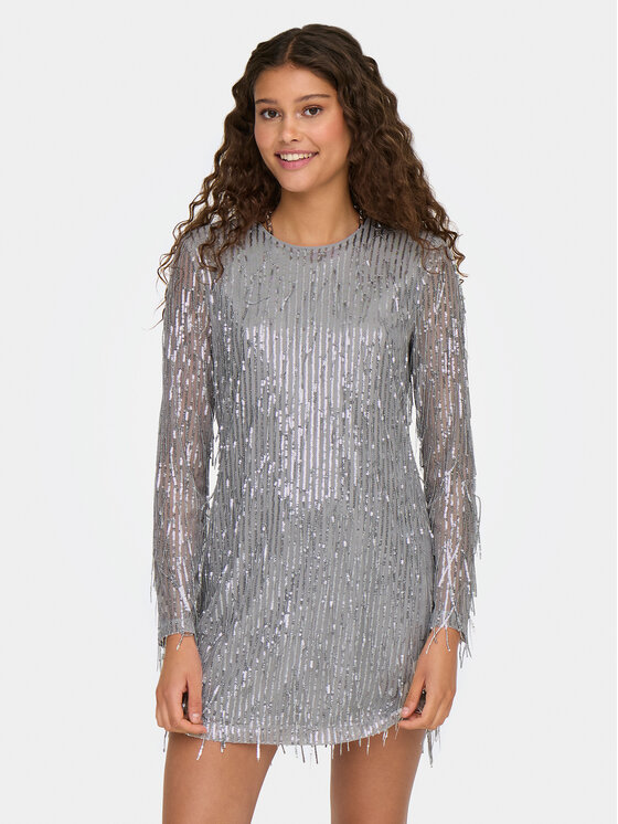 ONLY Sukienka koktajlowa Anika 15336062 Niebieski Regular Fit
