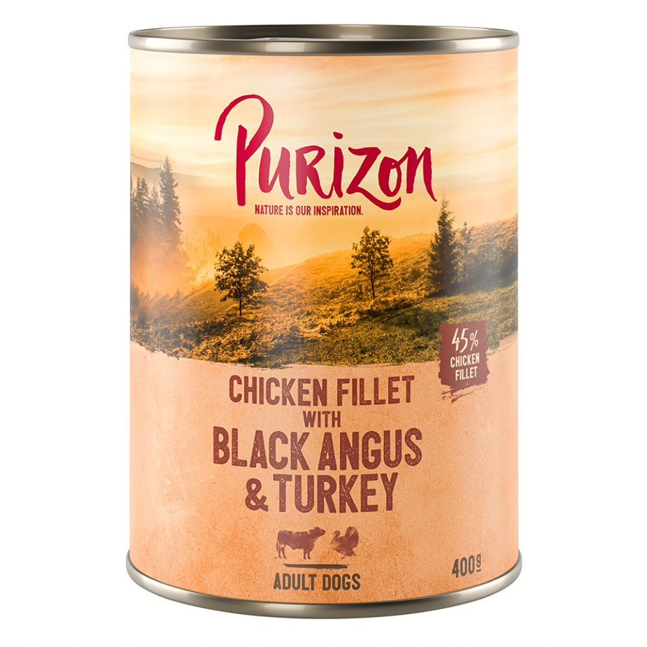 Purizon Adult, 400 g - Wołowina Black-Angus z indykiem miniaturka