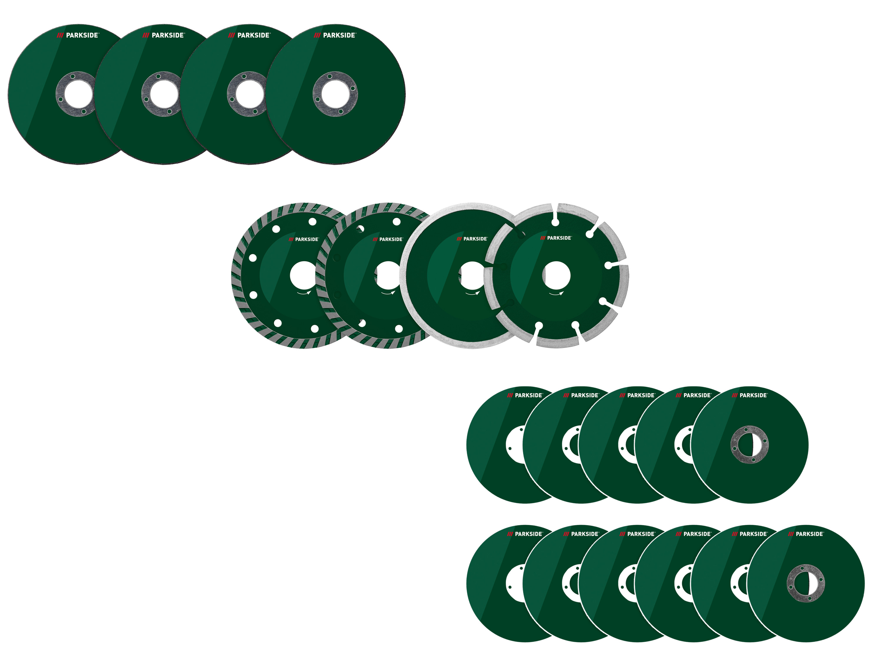 PARKSIDE® Akcesoria do szlifierki kątowej, Ø 115 mm