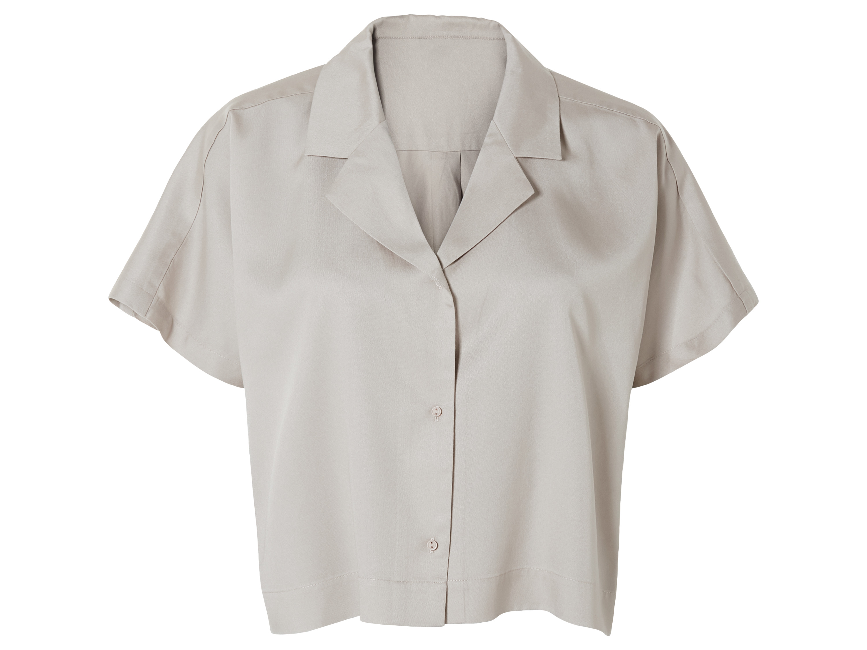 esmara® T-shirt damski z lyocellu (42, Beżowy)
