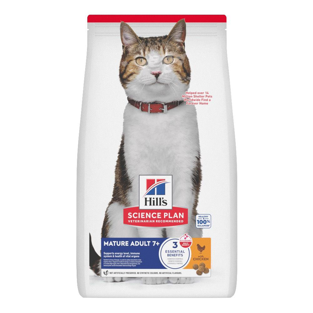 Hill's Science Plan Mature Adult 7+, kurczak - 2 x 10 kg