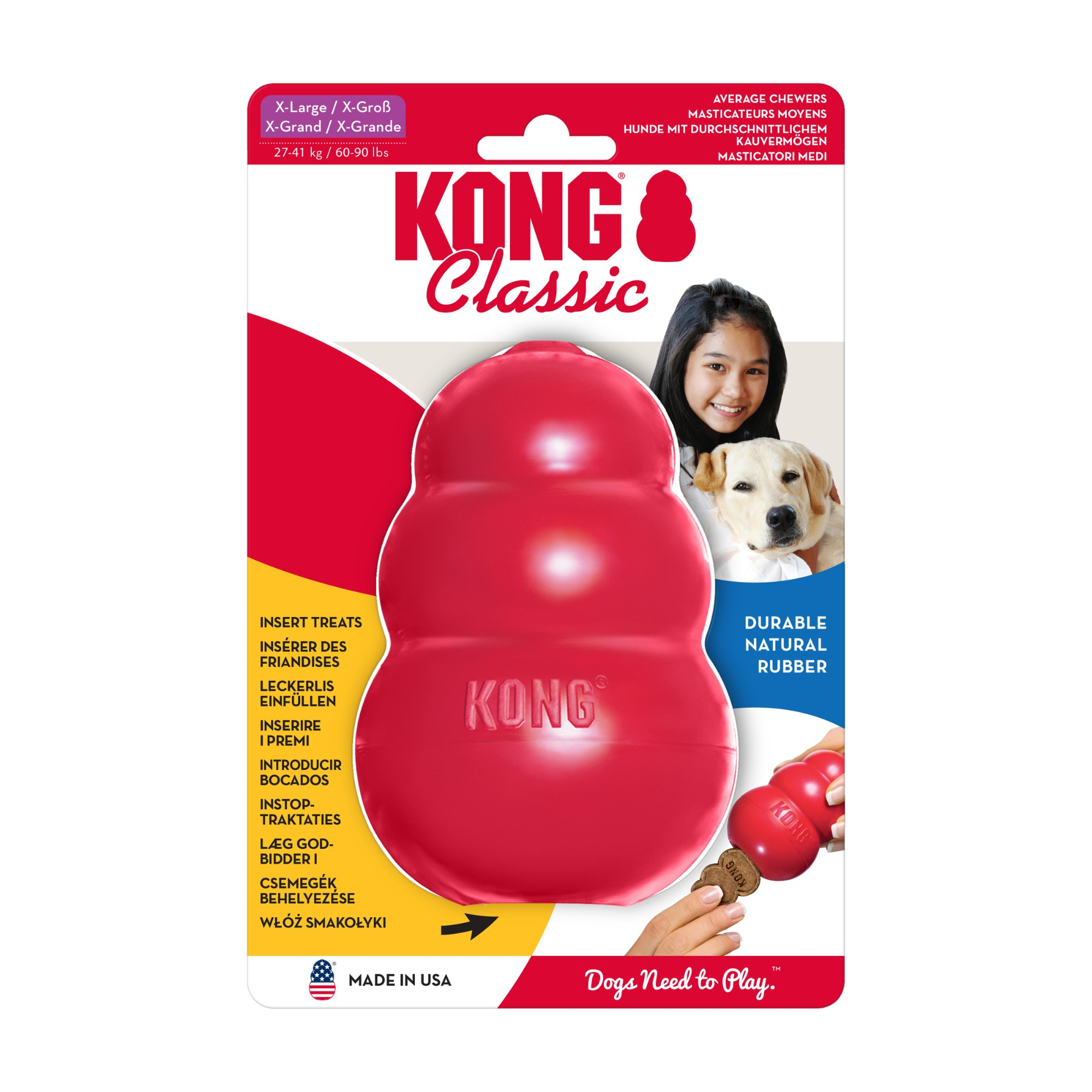 KONG Classic - XL, 13 cm