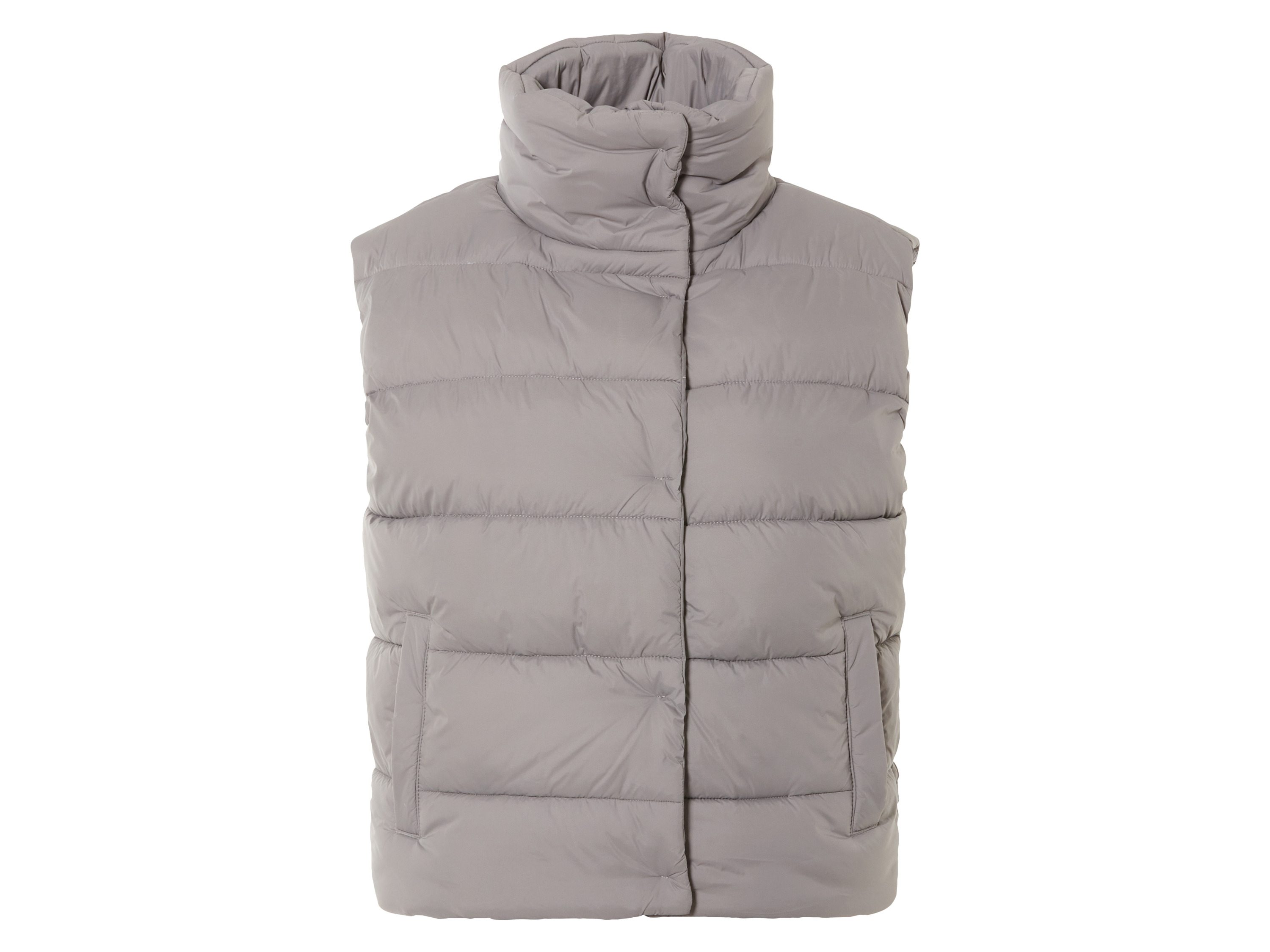 esmara® Kamizelka damska, ocieplana, pikowana (Taupe, M(40/42))
