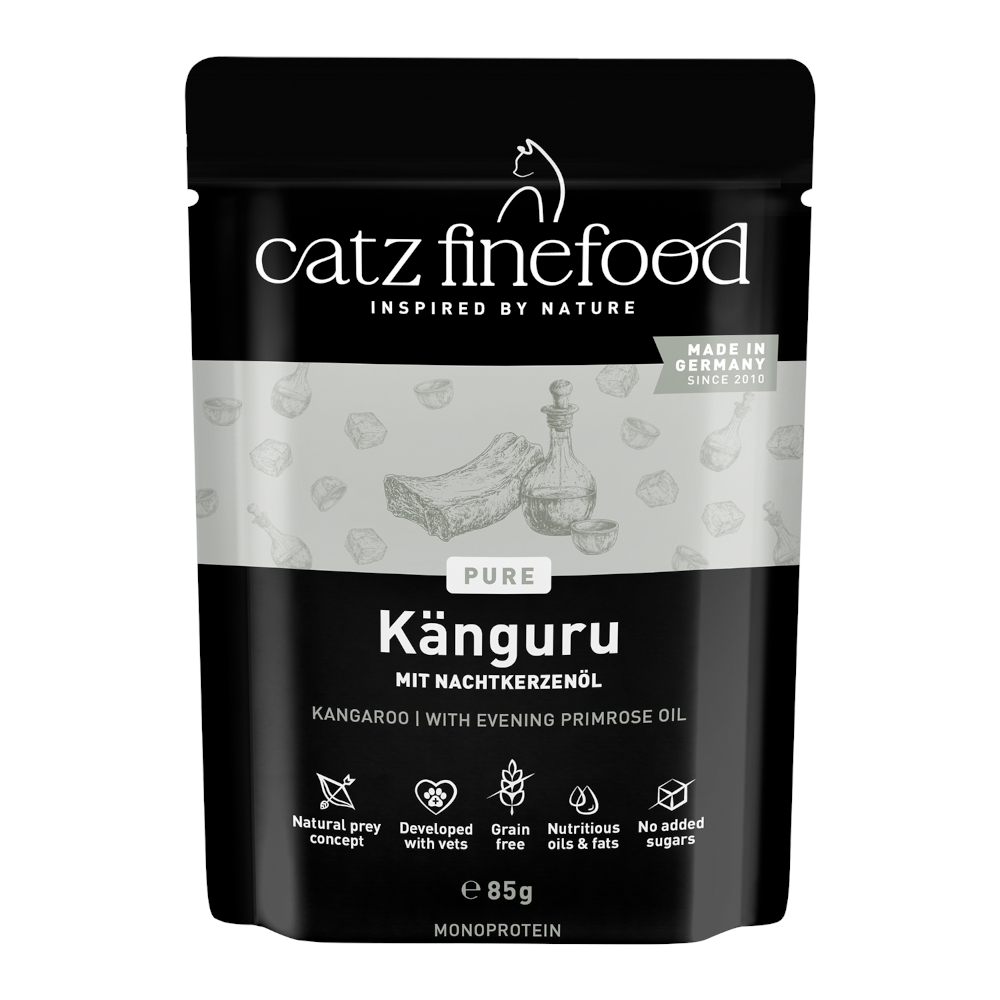 Korzystny pakiet catz finefood Purrrr w saszetkach, 16 x 85 g - Kangur