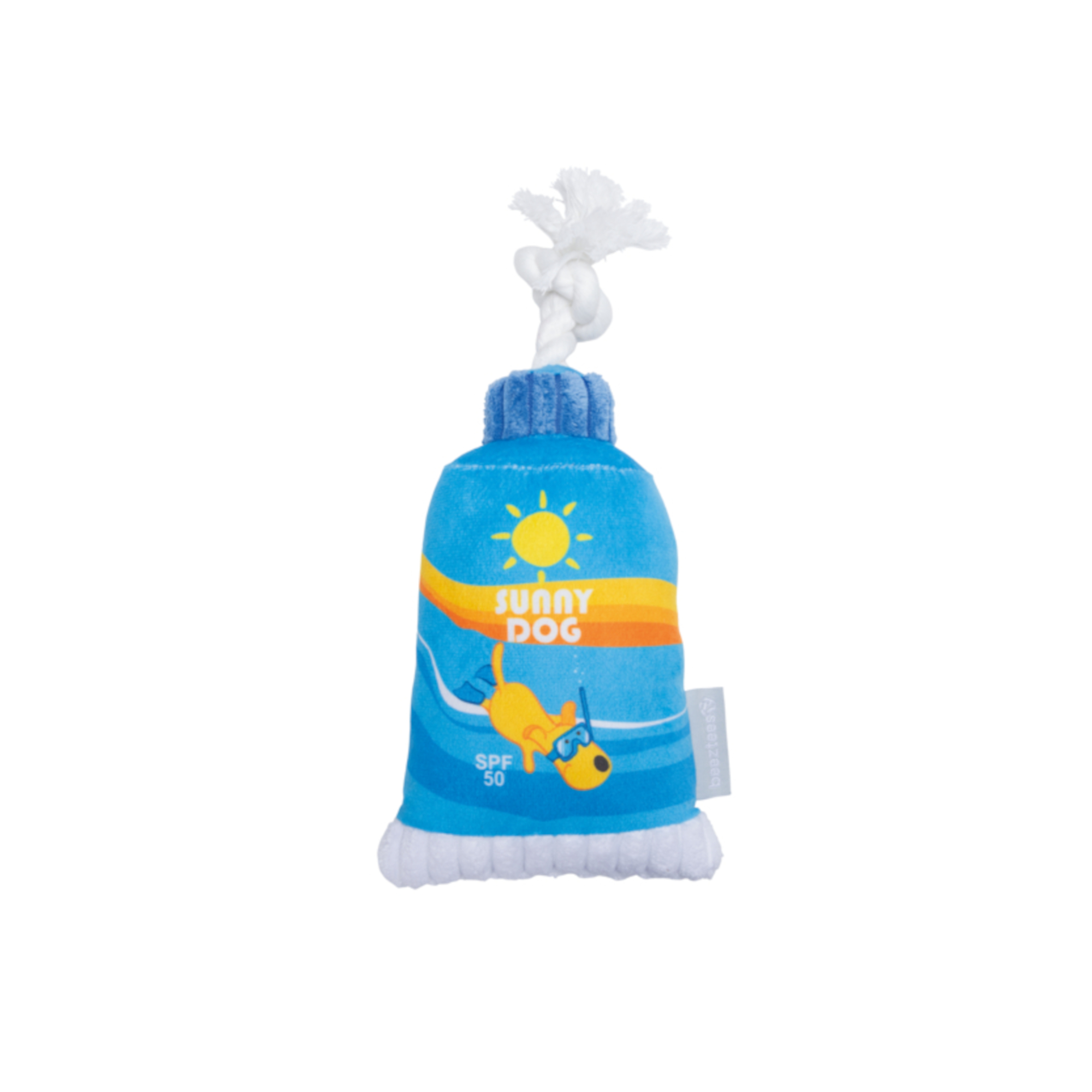 Beeztees zabawka dla psa Krem do opalania - Dł. x szer. x wys.: 25 x 11,5 x 6,5 cm miniaturka
