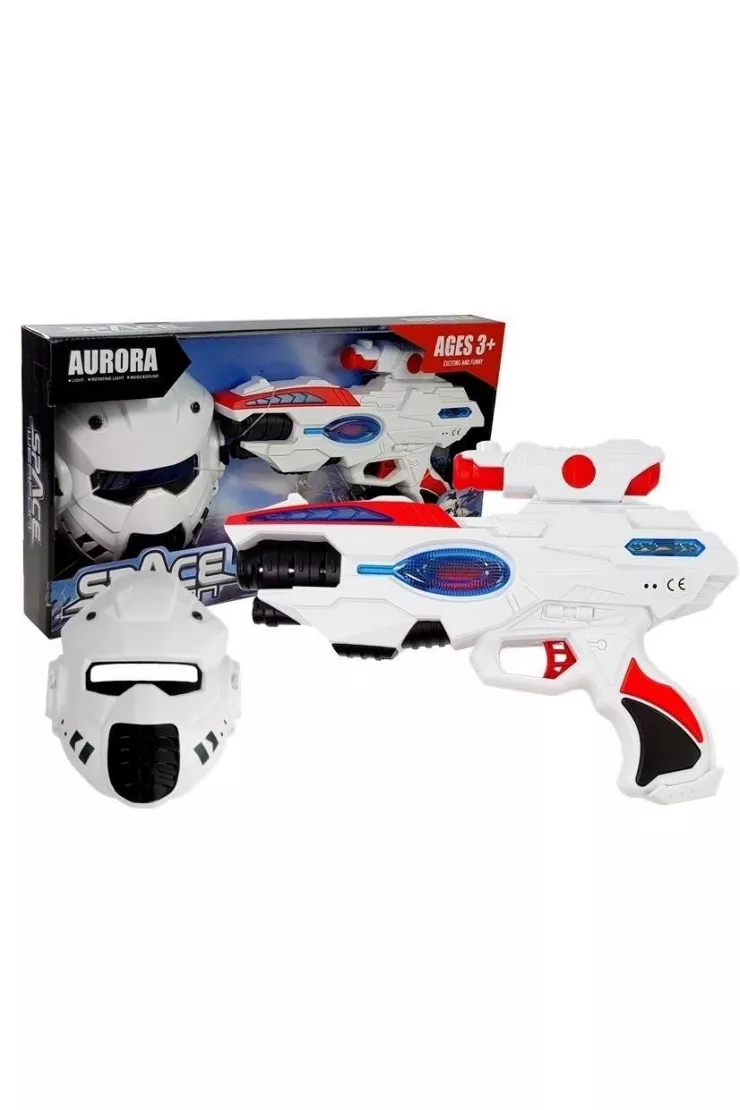 Pistolet laserowy + maska