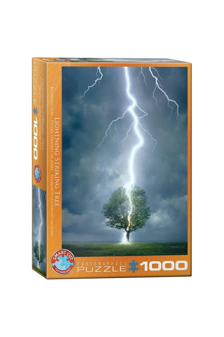 Puzzle 1000 el. Piorun