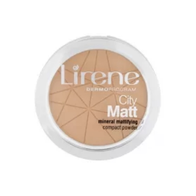 Lirene City Matt puder matujący mineralny 03 Beżowy 9 g