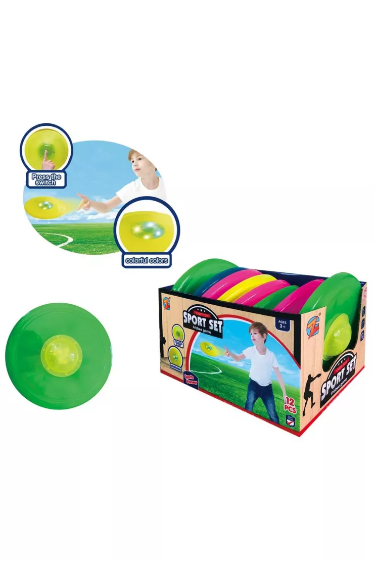 Frisbee dysk świecący MIX