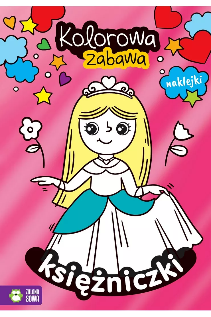 Księżniczki. Kolorowa zabawa