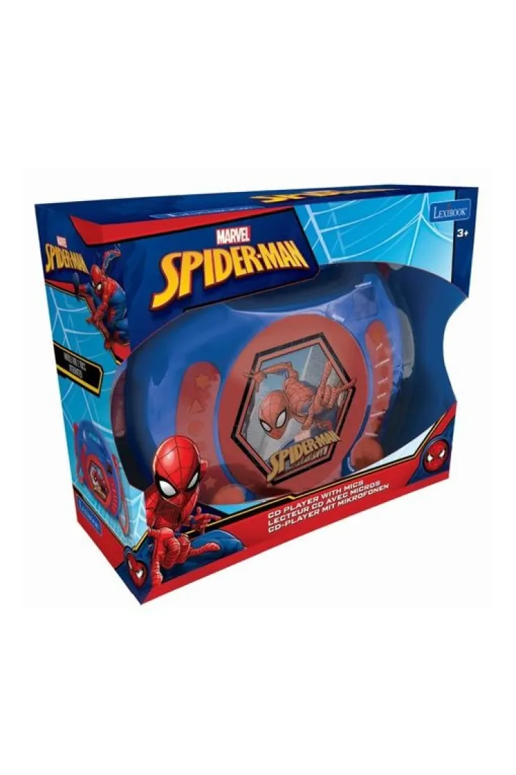 Przenośny odtwarzacz CD Spiderman Lexibook RCDK100SP