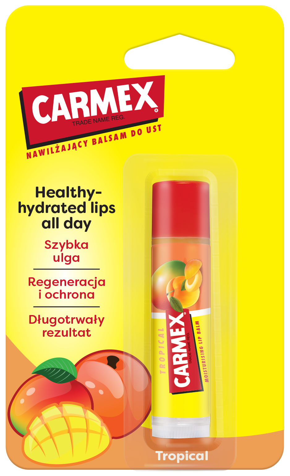 Carmex Tropical sztyft do ust 4,25 g