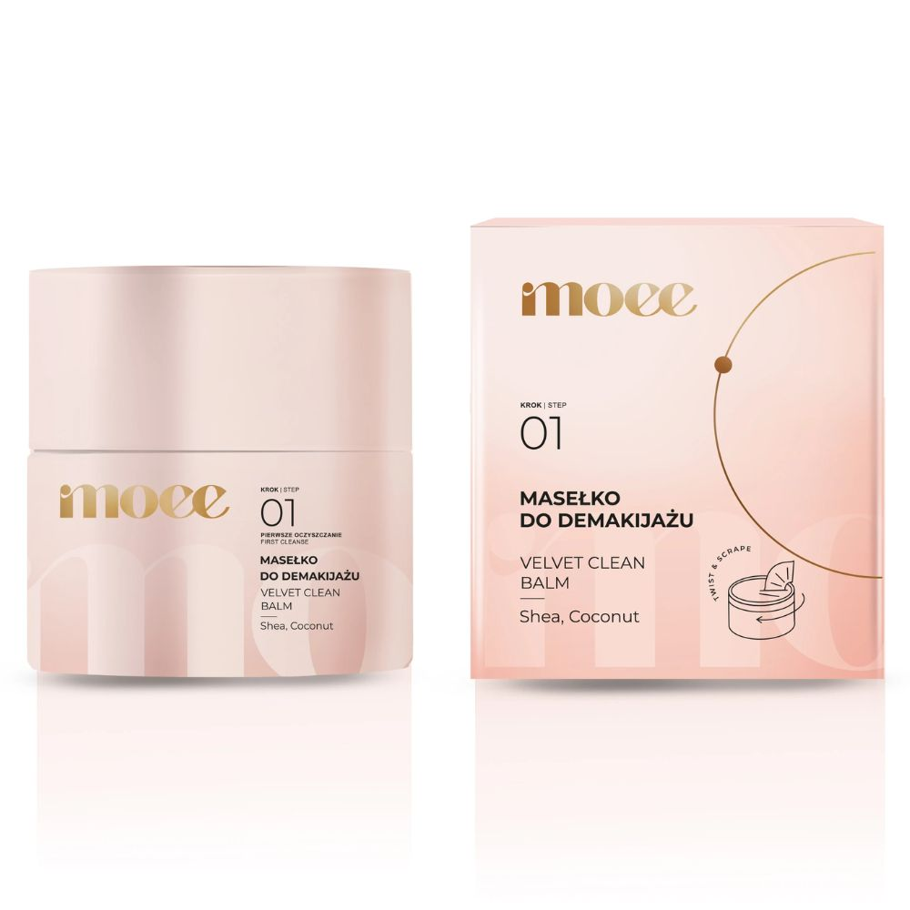 Moee Velvet Clean Balm delikatne masełko do demakijażu 40 g
