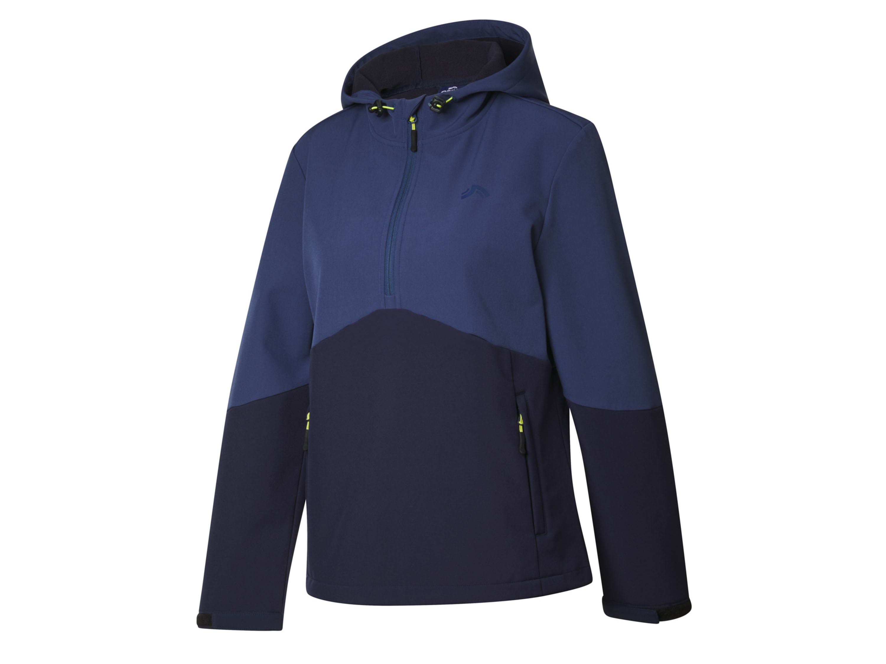 CRIVIT Kurtka softshell damska, wiatro- i wodoodporna (Granatowy, M(40/42))