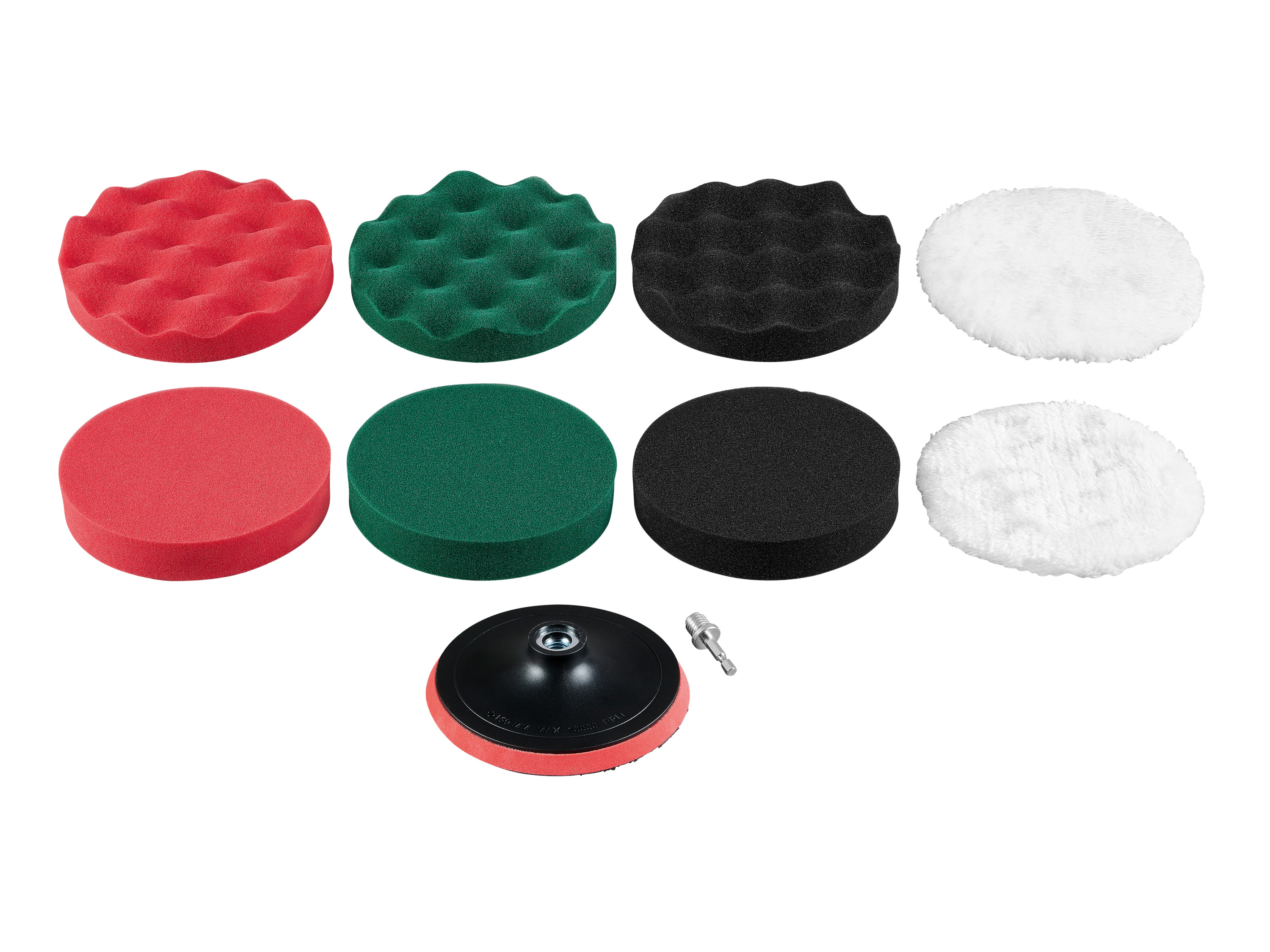 PARKSIDE® Zestaw 10 nasadek do polerowania