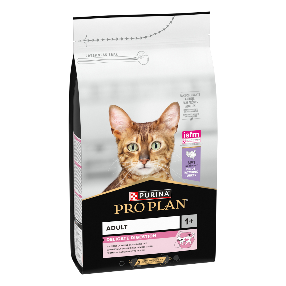 PURINA PRO PLAN Adult Delicate Digestion, indyk  - 4 x 1,5 kg