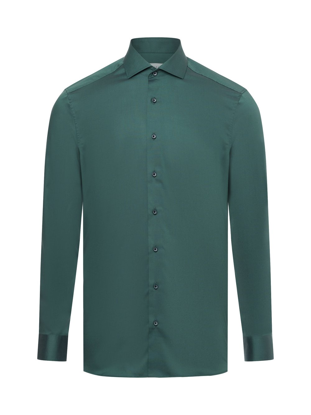 Eterna Slim Fit Koszula męska - krój slim fit Mężczyźni Slim Fit Bawełna zielony, 43