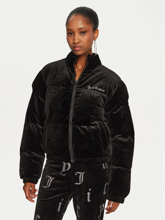 Juicy Couture Kurtka zimowa Margo JCOIJ224556 Czarny Regular Fit