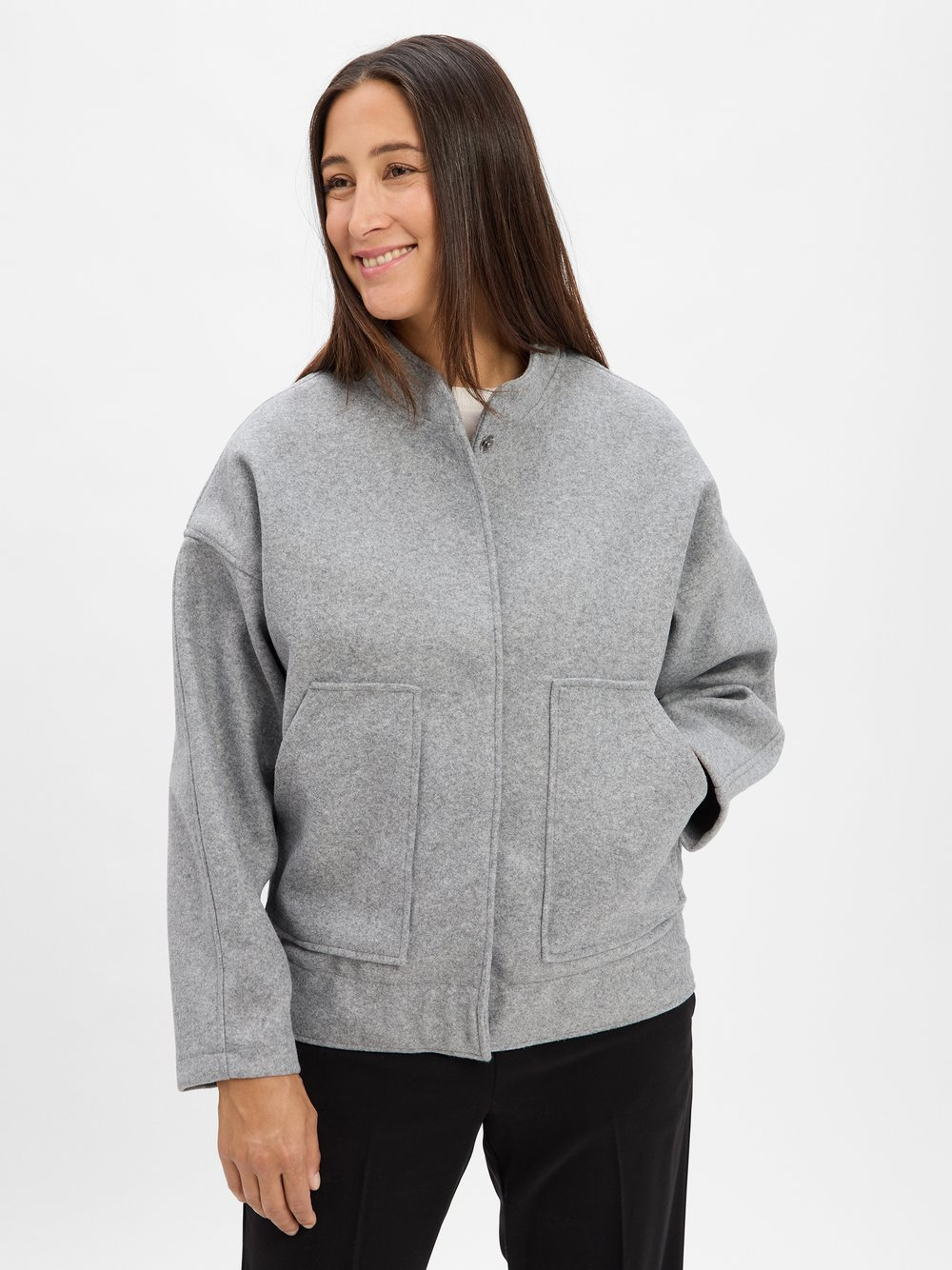 Noisy May Kurtka damska - Halston Kobiety szary, XS