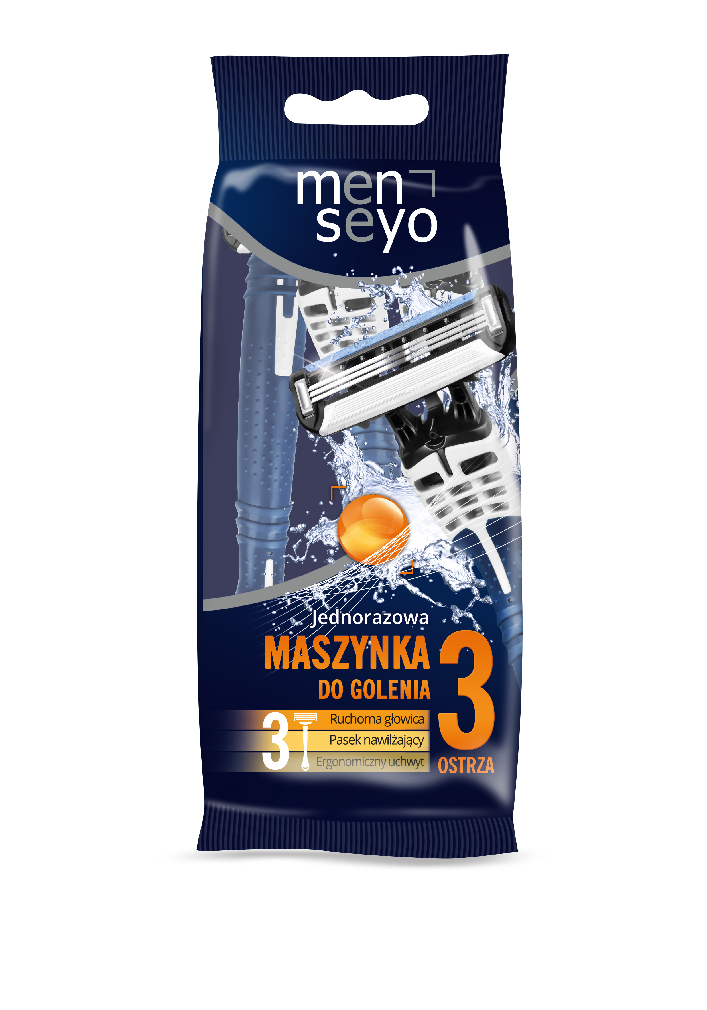 Seyo Men Jednorazowe Maszynki 3 Os/3Szt. miniaturka
