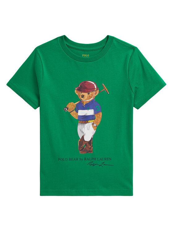 Polo Ralph Lauren T-Shirt 322A96607001 Zielony Regular Fit